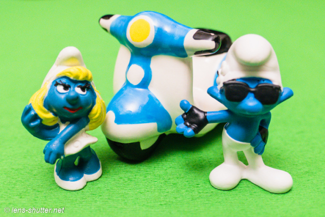 Visiting my Girl with my Vespa