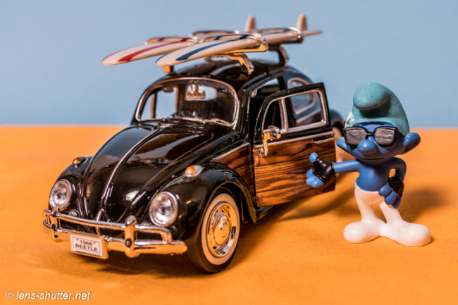 Let's Go Surfing With My VW Beetle