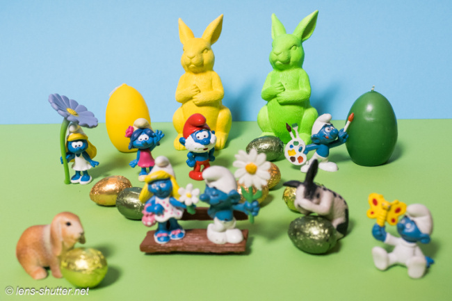 In the Easter Garden - with Eggpainter