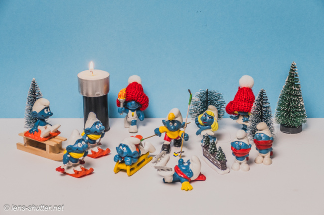 The Olympic Flame has been lit